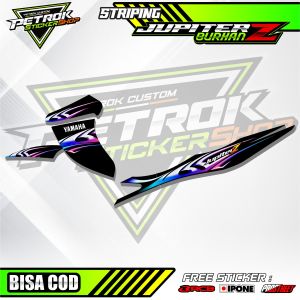 STRIPING VARIASI MOTOR JUPITER Z BURHAN / STICKER LIST VARIASI YAMAHA JUPITER Z BURHAN