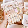 Set 6 khăn sữa sợi tre xô Muslin 2 lớp Bunny siêu mềm an toàn cho bé chất liệu không đổ lông, càng giặt càng mềm. 