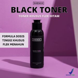 Paket Shenox Skincare Flek Hitam Darkspot Treatm Facial Wash Darkspot Treatment Black Toner Shenox Cream Flek UV Dan Serum Flek