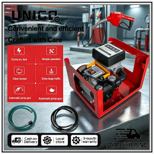 220V Electric Fuel Self-Priming Transfer Pump 550W Oil Diesel KeroseneTransmission Power Pump 60L/Min Large Flow And High-precision Quantitative Car Mounted Fuel Dispenser With Complete Accessories Self-Priming Fuel Vehicle Mounted Small Fuel Dispenser
