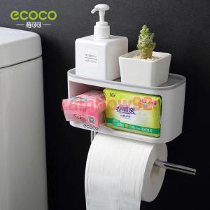 ECOCO ที่วางสบู่ ชั้นวางของในห้องน้ำ ชั้นวางของในห้องครัว และที่แขวนผ้า E1716