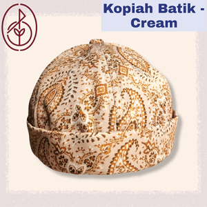 Batik Topiah Topi Kopiah Viral Abdul Somad Baru Haji Umrah Songkok Mikihat  Roll Hat Sailor Cap Korean Style Flora