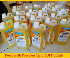 CAIRAN PEMBERSSIH LANTAI | CAIRAN PEMBERSIH KERAMIK  | PEMBERSIH KERAK PORSELEN SOFTCLEAN