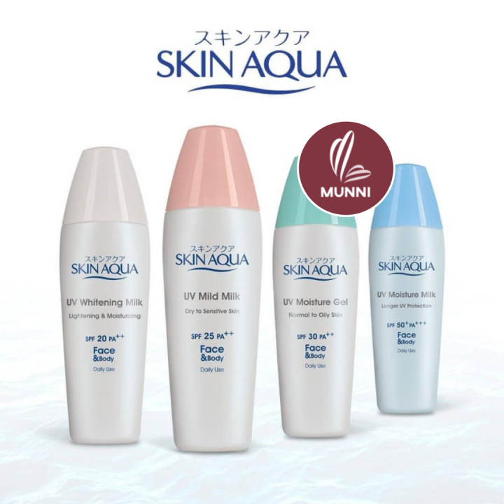 Skin Aqua UV Whitening Milk Moisture Milk SPF 50 PA 40ml