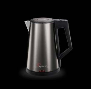 Ấm đun/ Bình đước siêu tốc La gourmet 1.8L- 2 lớp chống bỏng- thân bình 2 lớp-inox 304 cao cấp chính hang  lòng thép không gỉ cao cấp - Vỏ nhựa PP – an toàn cho trẻ em- Đế xoay 360 độ có thể nấu ở nhiều góc độ - Bảo hành 12 tháng - hàng chính hãng -418111