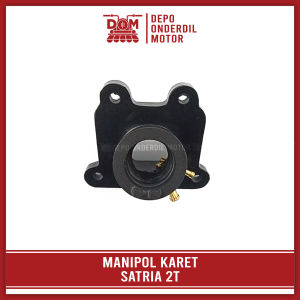 Manipol SATRIA 2 TAK (PSP) - Insulator Karet Manifold Intake Intek Leher Karbu OLD LUMBA / NEW HIU