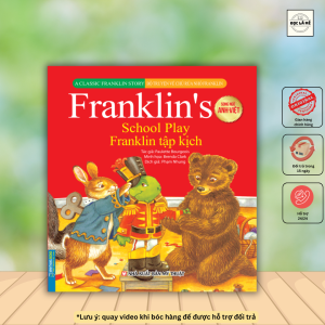 Bộ truyện về chú rùa nhỏ Franklin - Franklin tập kịch (song ngữ Anh-Việt)(bản quyền)