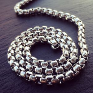 Dây chuyền titan inox D04 nam tính không đen vĩnh viễn dây chuyền nam ngầu chất