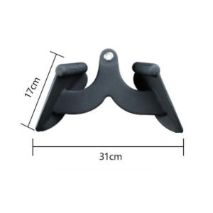 GYM Pully Cable Machine Bar Attachments Rowing T-Bar Biceps Back Blaster Handle Gym Home Lat Pull