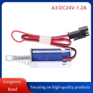 [Gorgeous] Hot Sale SM-0537 Electromagnetic Lock DC 6V 12V 24V Magnetic Lock 1.5A 2A 1.2A Lock Linear Solenoid Electromagnets For Vending Machine.