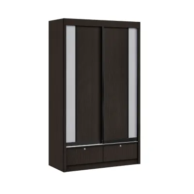 Living Mall Frankfurt Series 4FT 2-Door Sliding Door Wardrobe in 50 Models