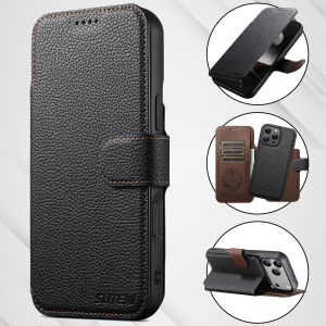 0930[Local Stock] Christmas Halloween 2 in 1 Detachable Card Solt Wallet Leather Case For iPhone 17 16 15 14 13 ProMax Wireless Charging magneticed Phone Flip Cover bag h261009