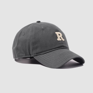 Topi Wanita Impor Korea Topi Baseball UkuranBesar Topi Peaked Huruf Bordir Topi Olahraga LuarRuangan