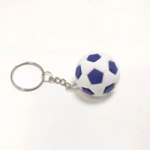Keychain Football Creative Football Keychain Pvc Soft Rubber Simulation Football Jewelry Accessory Bag