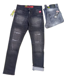CELANA JEANS PANJANG PRIA MODELSOBEK RIDER//MOTIF SNOW//CELANA DENIM BAHAR MELAR DAN HALUS