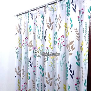 Gorden model kawat gorden plisket pintu & jendela hordeng bahan tebal murah tirai pintu kamar gorden