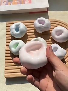 Mochi Ice Skin Glutinous Rice Cake Kneading Relaxing Toy Slow Rise Stress Relief Gifts for Kids