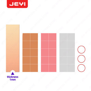 JEYI Copper M.2 HeatSink with Nano Thermal Pads NVMe NGFF Pure Copper SSD Cooler Solid State Disk Radiator for Laptop Desktop