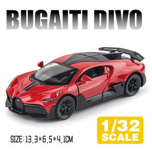 LEO 1:32 Bugatti Divo Supercar Diecast Model Car Alloy Cars Toys Collection Gift For Kids Boy Girl