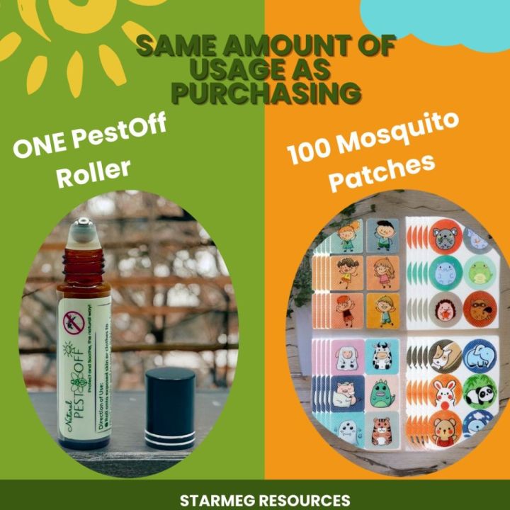 [Infinity96] PestOff Baby Kids Natural Mosquito Repellent Roll On with