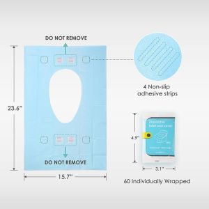 10/50pcs Disposable Toilet Seat Covers Individually Wrapped Waterproof Travel Toilet Seat Covers