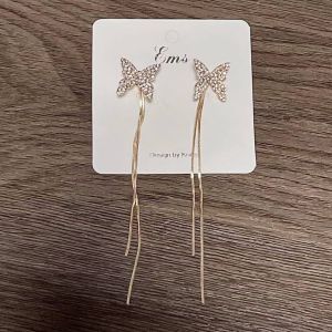 ems fashion hypoallergenic Korean Elegant Diamond Pearl Earrings Fashion Simple Earrings