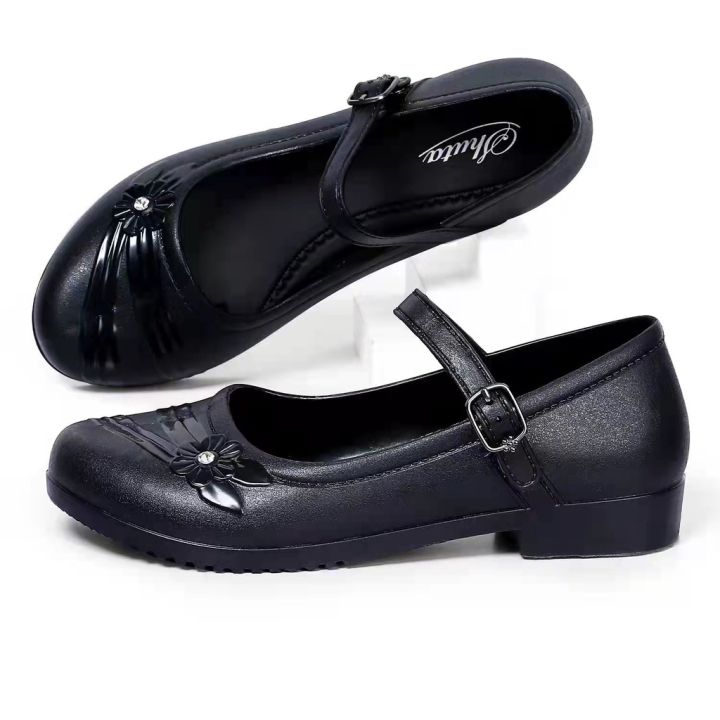 2021 Fashionable Rhinestone Bow Girls Sandals For Girls Black Leather School  Shoes For Kids Sizes 3 12 Years G220523 From Yanqin05, $16.98 | DHgate.Com