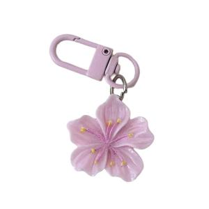 Unique Keychain Ornament Fashion Key Holder Stylish Key Acrylic Texture for Daily Commute or Party Accessories