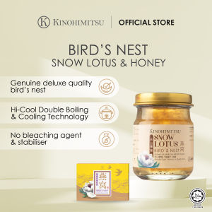 Kinohimitsu Birds Nest with Snow Lotus & Honey 75ml | Ready-to-Drink Delicious Flavor Pure Ingredients