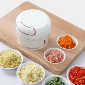Buyyu Kitchen Mini Garlic Grinder Food Chopper Shredder hand Pull String Processor Kitchen tools