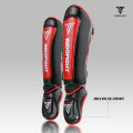 Shinguard Indofight Pelindung Kaki Muaythai Shin Guard Muay Thai Deker Muaythai Deker Muaythai Shinguard MMA GLH3. 