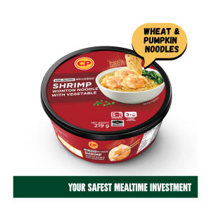 CP Shrimp Wonton Noodle With Vegetable Bowl - Frozen
