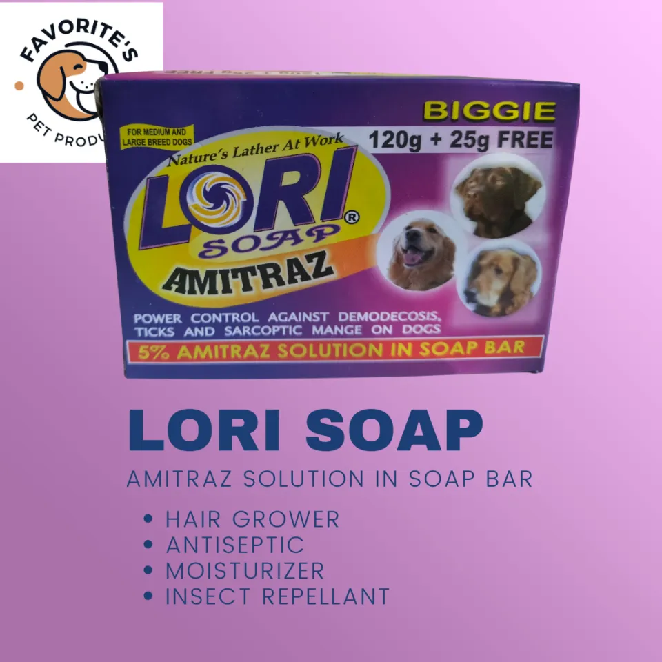 LORI Soap for Dog Anti Tick Anti fungal Anti Bacterial Hypo alergenic 5 VARIANTS 120g Lazada PH