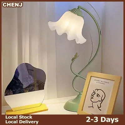 CHENJ fast delivery E27 Bell Orchid Style Acrylic Lampshade Pendant Light Shade Replacement Part for Living Room Chandelier Decoration