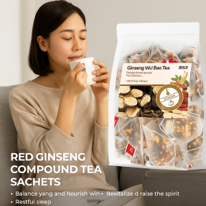 Ginseng Five Treasures Tea Mulberry Wolfberry Tea Bag Nourishing Energy Mens Health Tea