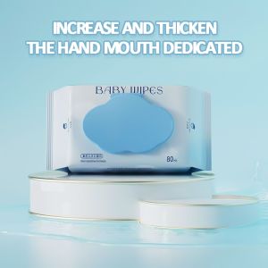 Flip-Top Wet Wipes Baby and  Adult Wet Wipes for Make Up Removable wet wipes