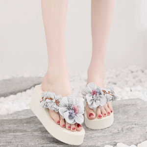 Free Shipping New Floral-Patterned Women’S Sandals With A High Heel Soft Sole And Non-Slip Design – Fashionable And Elegant Summer Shoes