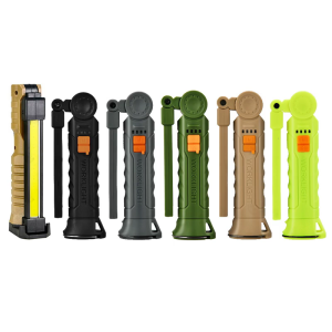 LED đa năng Đèn làm việc Đèn pin cầm tay với loại C sạc để sửa chữa xe và đèn hoạt động ngoài trời