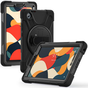 PsDs PirateKing LENOVO Tab One 8.7 inch 2025 TB-305XU TB-305FU Anti-Drop Military Protection Case Cover Build-in Strap