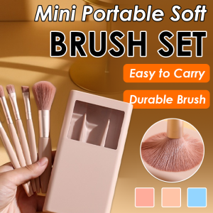 Mini Portable Smooth Super Soft Fluffy Brush Hair Complete Tool Loose Powder Brush