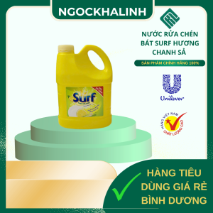 Nước rửa chén bát surf hương chanh sả can 1.4KG
