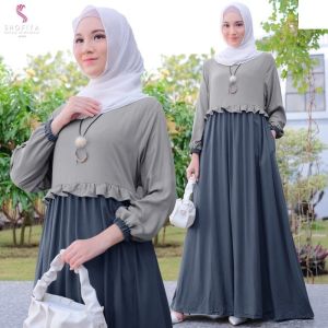GAMIS WANITA DELITA DRESS M L XL