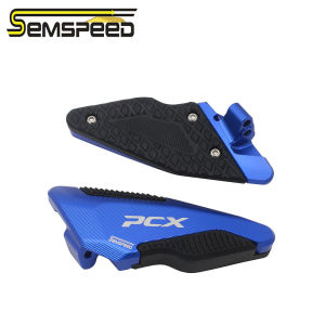 SEMSPEED For Honda PCX 150 125 2018-2020 Motorcycle CNC Rear Footpegs Passenger Foot Pegs