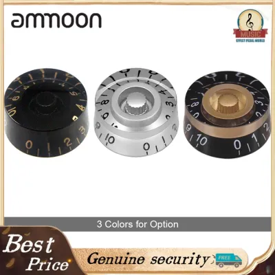 ammoon Electric Guitar Tone Volume Control Knobs for EPI/LP Electric Guitar 4PCS