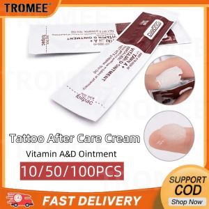Professional Tattoo Aftercare Cream Vitamin A&D Ointment Scar Prevention Gel Tattooed Skin Repair Moisturizing Tattoo Care For Body Art
