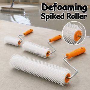 Wonderful Days Spiked Defoaming Roller Brush Epoxy Floor Paint Bubble Remover Self Leveling Screed Tool