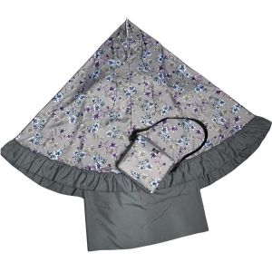 ALGHAZI - Mukena Anak Katun Tas Selempang 2in1 Resleting Ayda Series