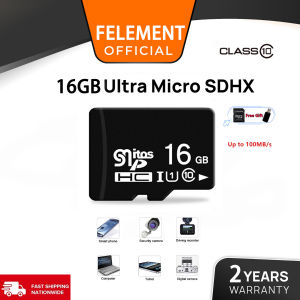 【2-year warranty】FELEMENT Micro Sd Card For Dashcam 16GB/32GB/64GB/128GB Micro Sd Card Reader Original 100% 100MB/s Class High Endurance Card Class 10 U3 V30 Memory Card TF Card Suitable for driving recorder CCTV