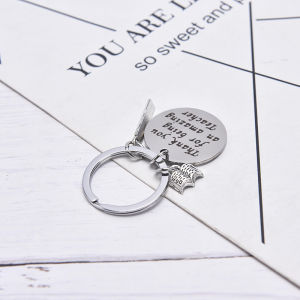 LYM Thanksgiving Teachers Day Student Send Teacher Cultural Keychain Key Ring Gift