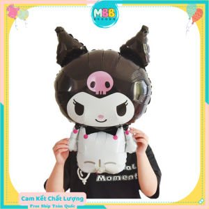 Bong Bóng Hoạt Hình Kuromi Sanrio Cinnamoroll My Melody Thỏ Đen Hồng Siêu Dễ Thương Trang Trí Sinh Nhật Cho Bé